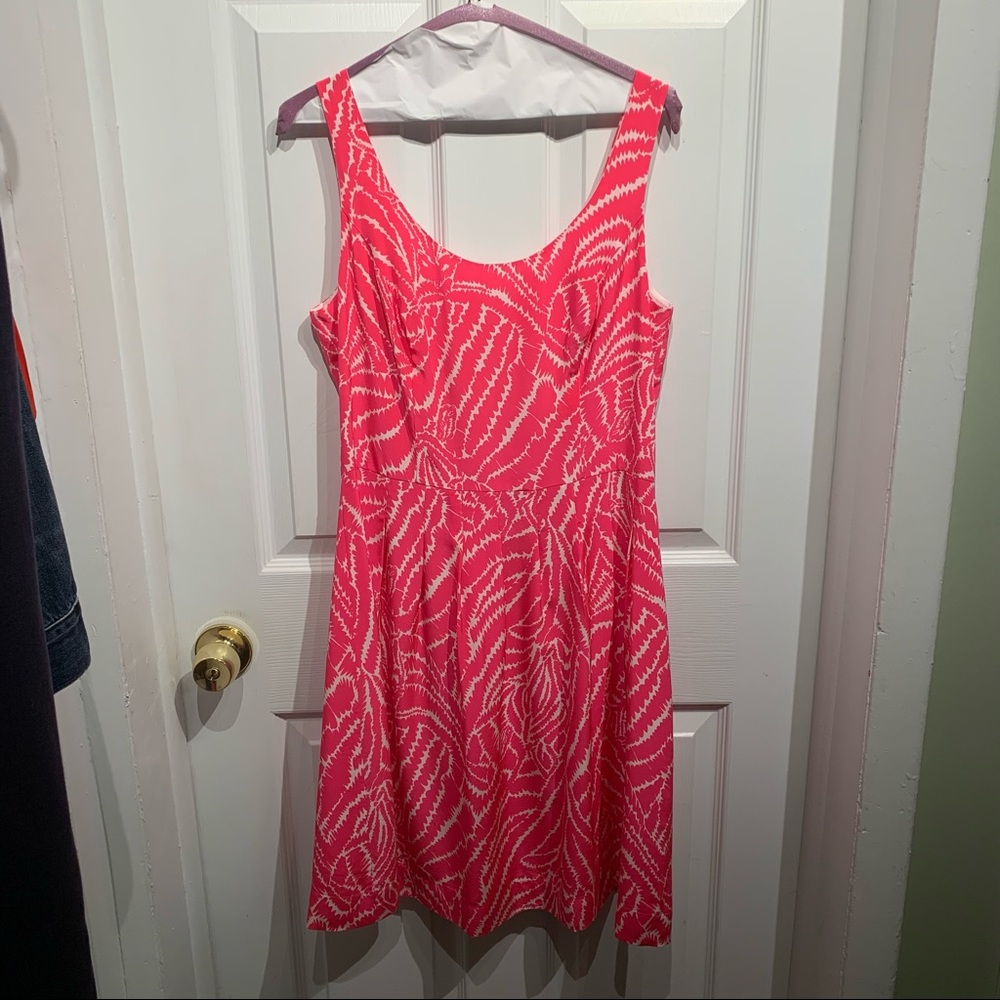 Lilly Pulitzer Pink Zebra Dress 8
